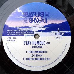 Dub Kazman - Stay Humble EP Vol.1