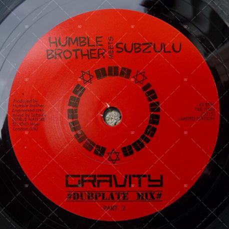 DIR7006 Dub Invasion - Humble Brother meets Subzulu - Gravity (7")