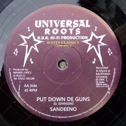 Sandeeno - Put Down De Guns