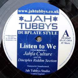 Jahfa Culture - Listen To We