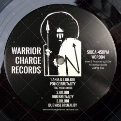 Anja G & Dr Obi - Police Brutality / Vibronics - City On Fire